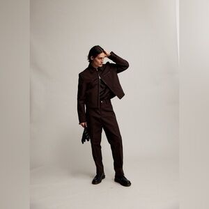OKANE Bike Jacket - Brown Canvas - S